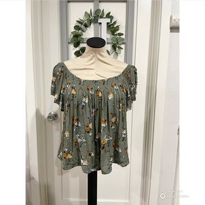 Floral Xhilaration Blouse